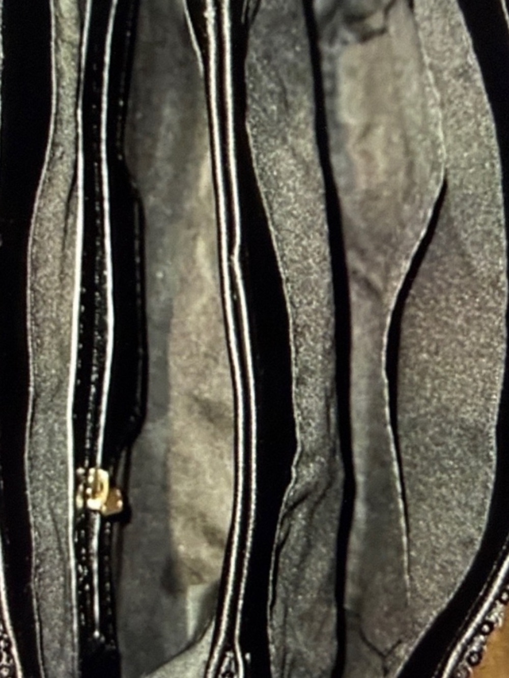 Badgley Mischka black Sequin Pearl Crossbody/ShoulderBag - Picture 7 of 10